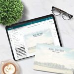 Golf Memorial Share A Memory Template