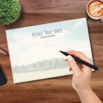 Golf Memorial Share A Memory Template